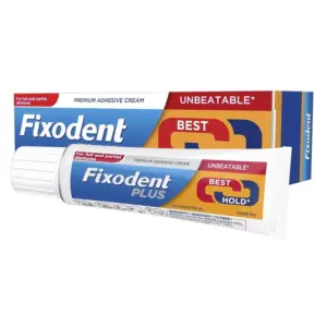 Fixodent Denture Adhesive Cream Dual Power 40g - Image 2