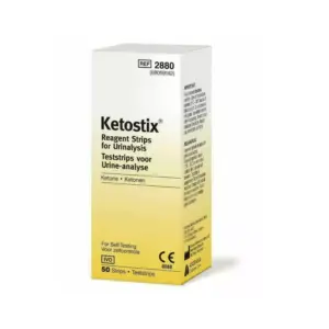 Ketostix Reagent Test Strips Ketone 50 stripes
