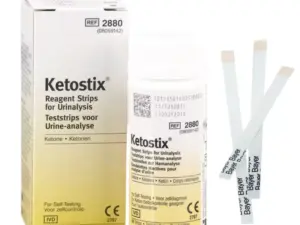 Ketostix Reagent Test Strips Ketone 50 stripes - Image 2