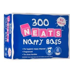 Neats Nappy Bags Pack of 300