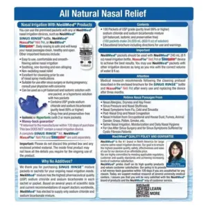 Neilmed Sinus Rinse 60 Sachets - Image 3