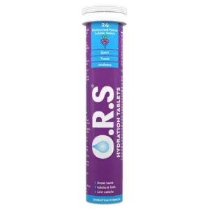 O.R.S. Hydration Blackcurrant 24 Tablets