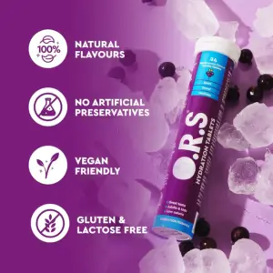 O.R.S. Hydration Blackcurrant 24 Tablets - Image 3