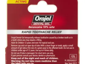 Orajel Dental Gel Toothache Relief 5.3g - Image 3