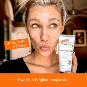Palmers Coconut Sugar Facial Scrub 90g - Image 3