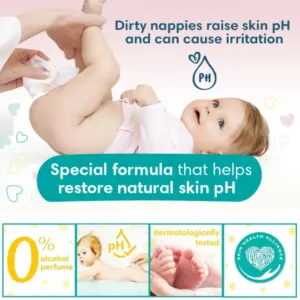 Pampers Sensitive Baby Wipes 52 Wipes - Image 4