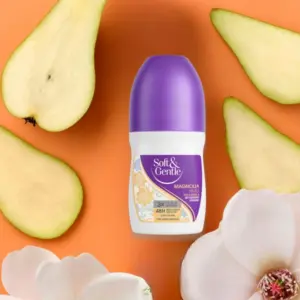 Soft & Gentle Anti-Perspirant Roll-On Magnolia Hug 50ml - Image 6