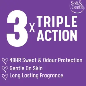 Soft & Gentle Anti-Perspirant Roll-On Magnolia Hug 50ml - Image 4