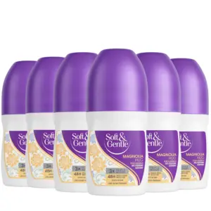 Soft & Gentle Anti-Perspirant Roll-On 50ml - Pack 6