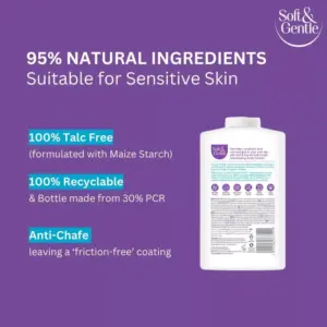 Soft and Gentle Fresh Cotton Body Powder 250g - Image 5