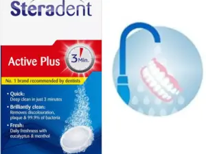 Steradent Denture Cleaning 136 Tablets - Image 4