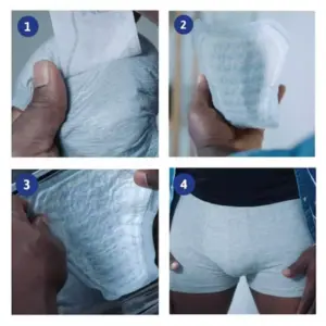 Tena Men Absorbent Protector Level 3 Pads - 8 Pack - Image 5