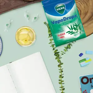 Vicks VapoDrops Eucalyptus Oil 72g - Pack 10 - Image 3