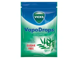 Vicks VapoDrops Eucalyptus Oil 72g - Pack 10 - Image 2