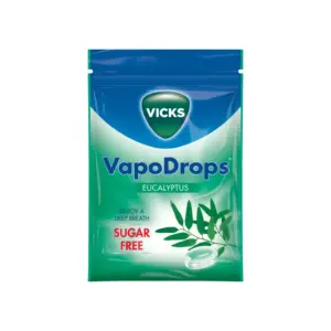 Vicks VapoDrops Eucalyptus Oil 72g - Pack 10 - Image 2