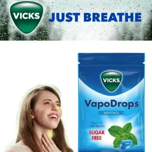Vicks Vapodrops Sugar-Free Menthol 72g - Image 4