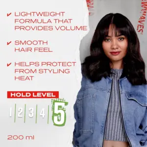 Wella Shockwaves Volume Mousse 200ml - Image 6