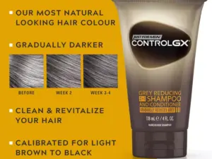 Just for men Control GX Shampoo & Conditioner 118ml - Image 4