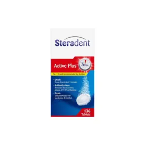 Steradent Denture Cleaning 136 Tablets