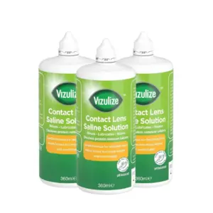 Vizulize Saline Solution For Contact Lenses 360ml - Image 3