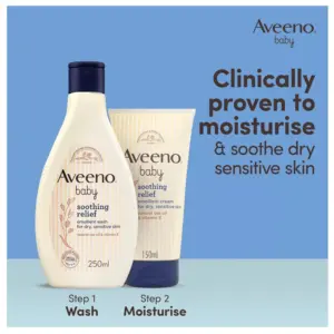 Aveeno Baby Soothing Relief Emollient Cream 150ml - Image 5