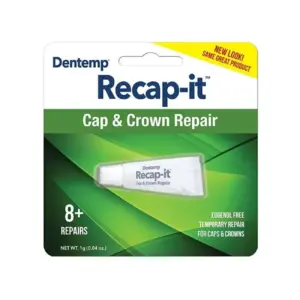 Dentemp Recap-it Reattach Loose Caps & Crowns
