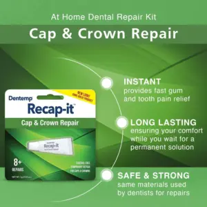 Dentemp Recap-it Reattach Loose Caps & Crowns - Image 4