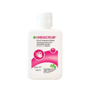 Hibiscrub 4% Antibacterial Skin Cleanser 125ml
