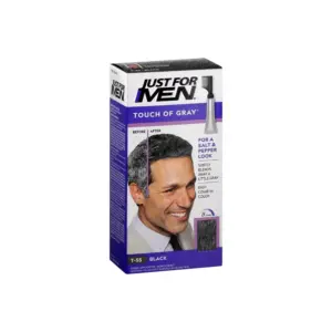 Just For Men T55 Touch of Grey Black Hair Dye