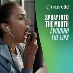 Nicorette Quickmist 1mg Freshmint Mouthspray 2 X 150 Spray - Image 3