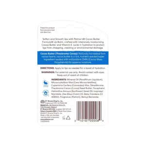 Palmer's Lip Balm Cocoa Butter Formula Ultra Moisturizing SPF15, 4G - Image 3