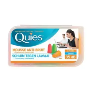 Quies Protection Auditive - Earplugs 35dB-3 Pairs