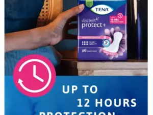 Tena Lady Discreet Maxi Night Pads 6 Pack - Image 3