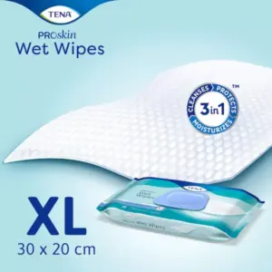 Tena Proskin Wet Wipes XL 48 Wipes - Image 2