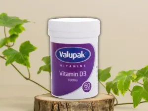 Valupak Vitamins Vitamin D3 1000 - 60 Tablets - Image 3