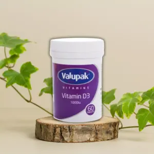 Valupak Vitamins Vitamin D3 1000 - 60 Tablets - Image 3