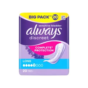 Always Discreet Incontinence Pads 20 per pack