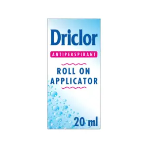Driclor Antiperspirant Roll On Applicator 20ml