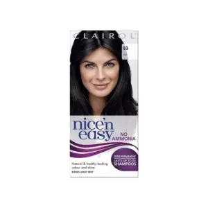 Clairol Nice'n Easy No Ammonia Semi-Permanent Hair Dye 83 Black