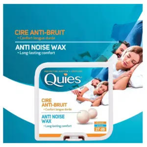 Quies Wax Ear Plugs 8 Pairs - Image 3
