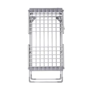 Kemket Electric Heated Clothes Dryer Foldable & Adjustable Wet Laundry Airer for Indoor (Silver) - Image 7