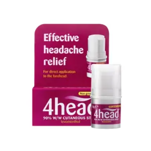 4Head Headache & Migraine Relief Stick 3.6g