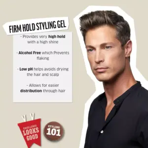 American Crew Firm Hold Styling Gel 250ml - Image 2