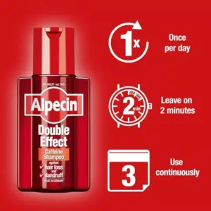Alpecin Double Effect Shampoo 200ml - Image 3