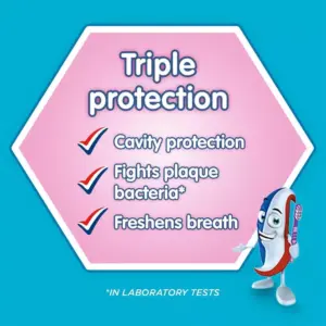 Aquafresh Mouthwash Big Teeth 300ml - Image 3