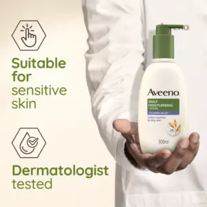 Aveeno Daily Moisturising Lotion Calming Relif 300ml - Image 3