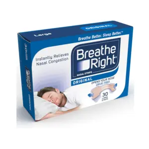 Breathe Right Nasal Strips Large Size 30 Strips