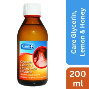 Care Glycerin Lemon & Honey with Glucose 200ml - Image 3