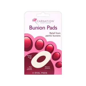 Carnation Bunion Pads - 4 Pads