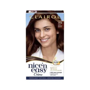 Clairol Nice' n Easy Creme 4RB DARK REDDISH BROWN